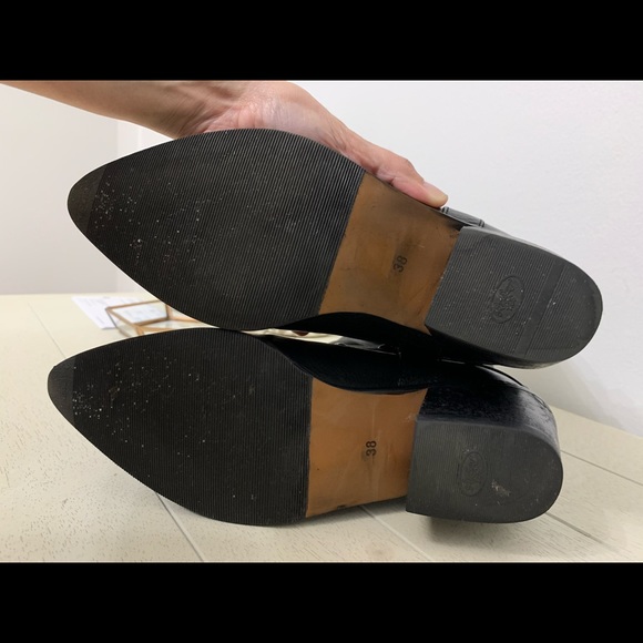 KURT GEIGER CARVELA  Black Cowboy Studded  Boots - Picture 8 of 13